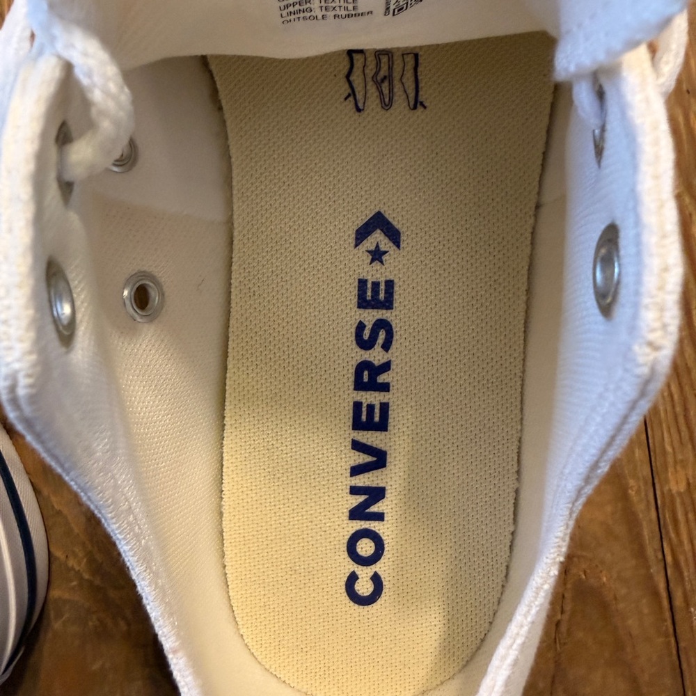 Converse All Stars low top white sneakers - Picture 5 of 6